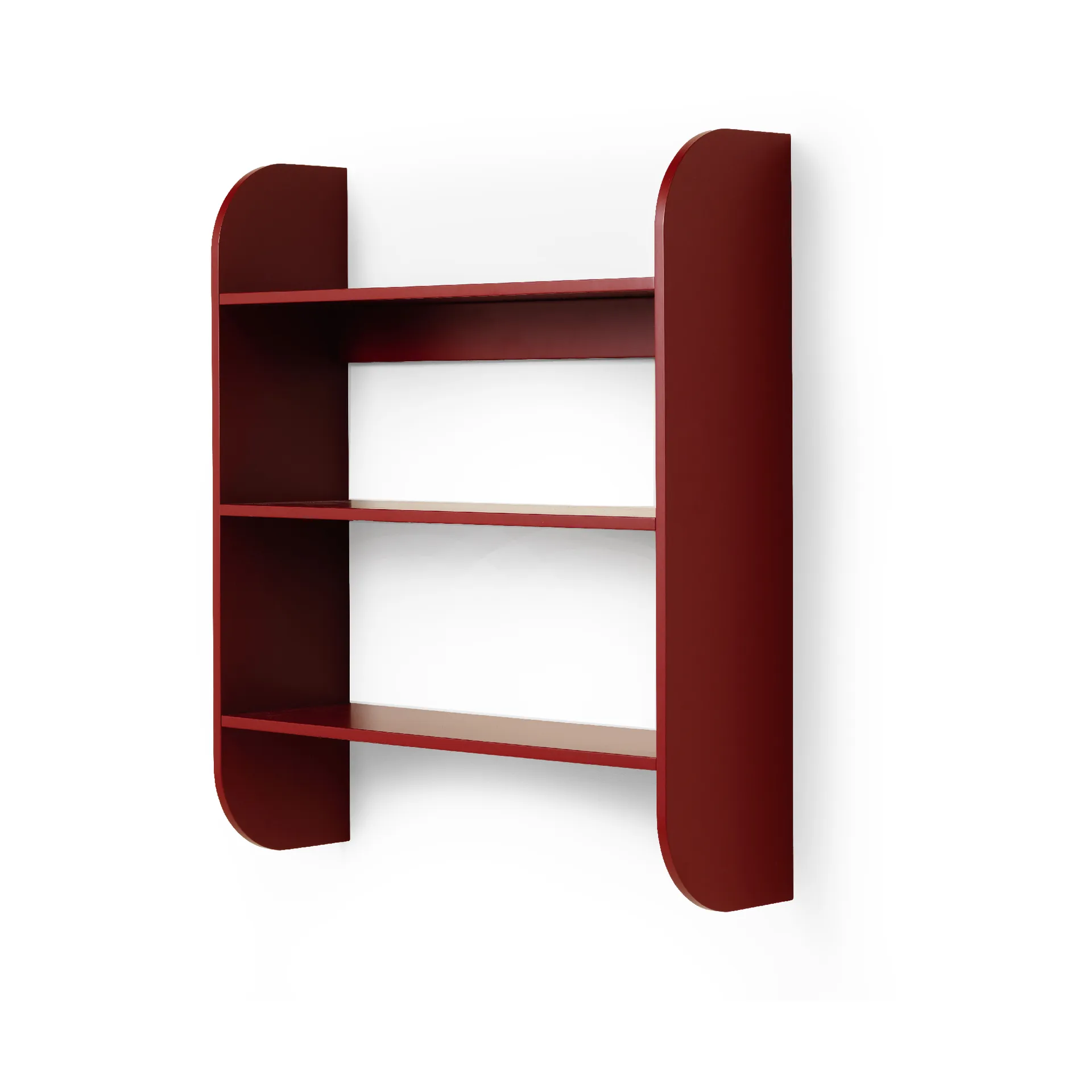 Strapats Wandregal 62x73,6 cm, Burgundy TÔNN furniture