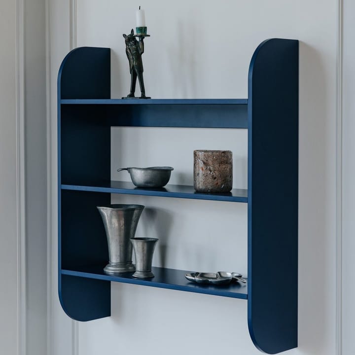 Strapats Wandregal 62x73,6 cm, Midnight blue TÔNN furniture