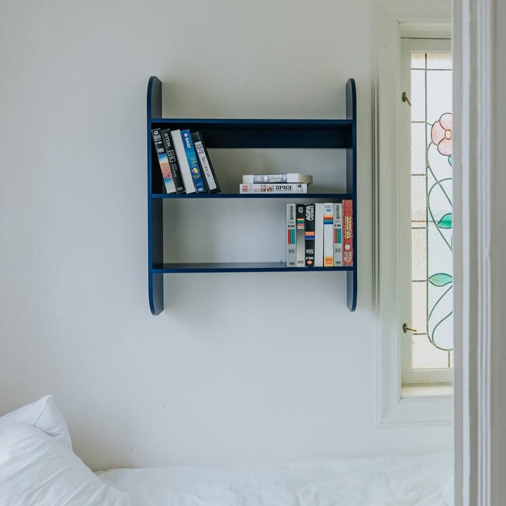Strapats Wandregal 62x73,6 cm, Midnight blue TÔNN furniture