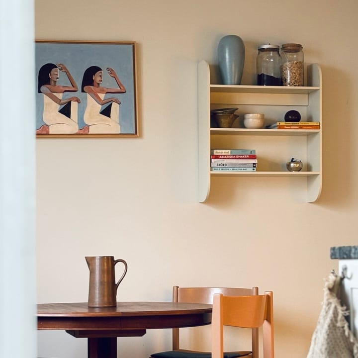 Strapats Wandregal 62x73,6 cm, Off-white TÔNN furniture