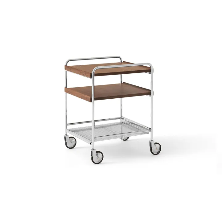Alima NDS2 Servierwagen - Lackierte Walnuss-Chrome - &Tradition