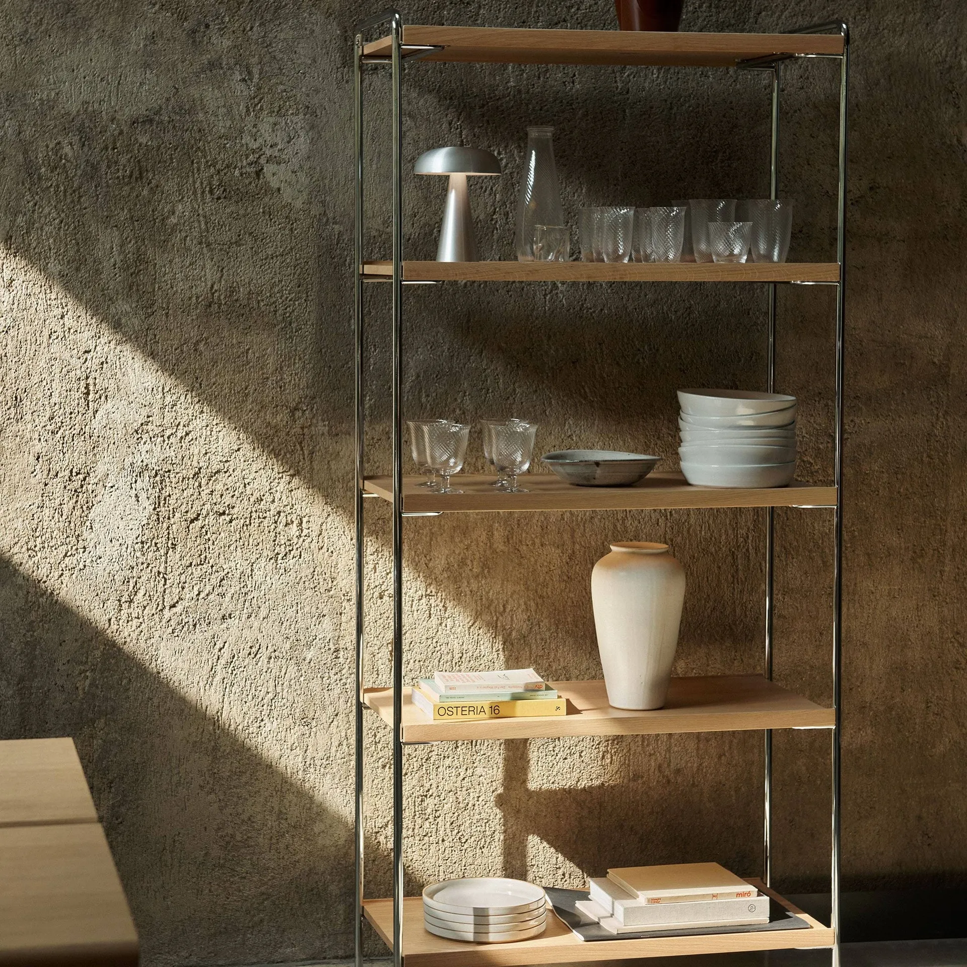 Alima NDS6 Regal, Lackierte Eiche-Chrome &Tradition