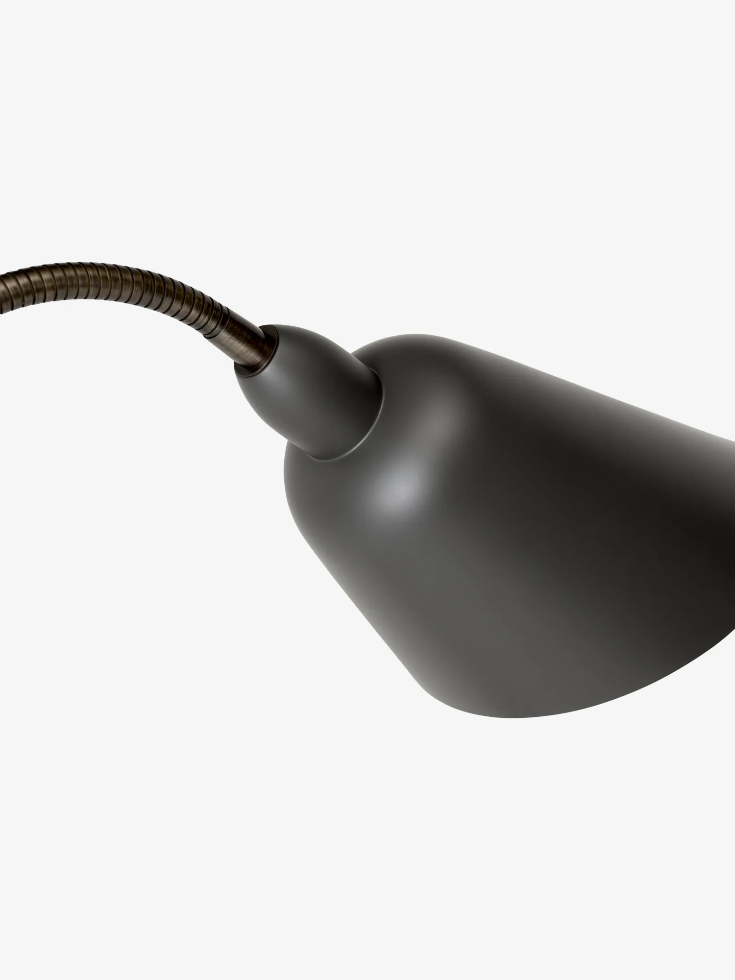 Bellevue AJ7 Stehleuchte Anniversary Edition, Stone grey-bronzed brass &Tradition