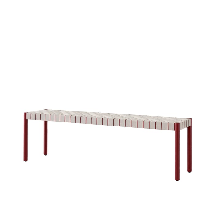 Betty TK5 Bank - Maroon, Leinenbandsitz natürlich geflochten - &Tradition