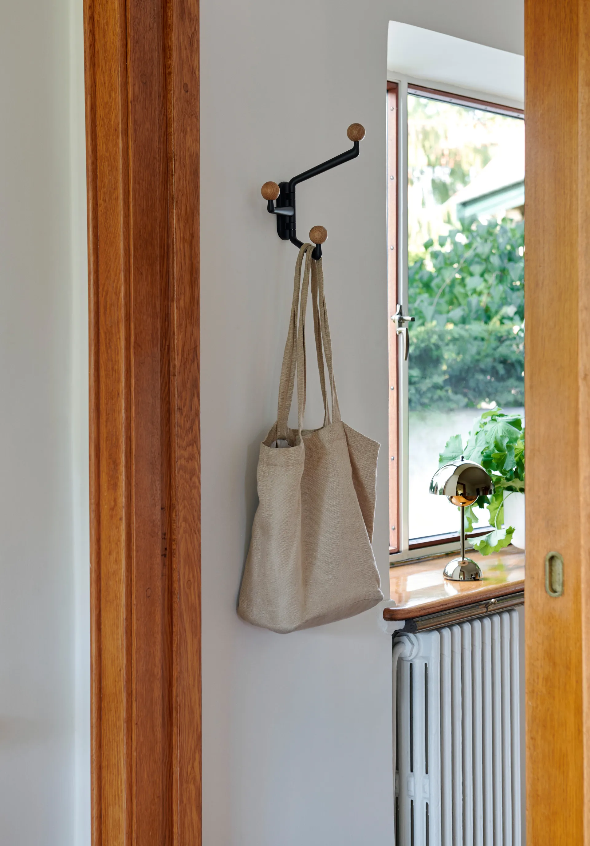 Capture SC74 Haken small 3-armig, Graphite-Oak &Tradition