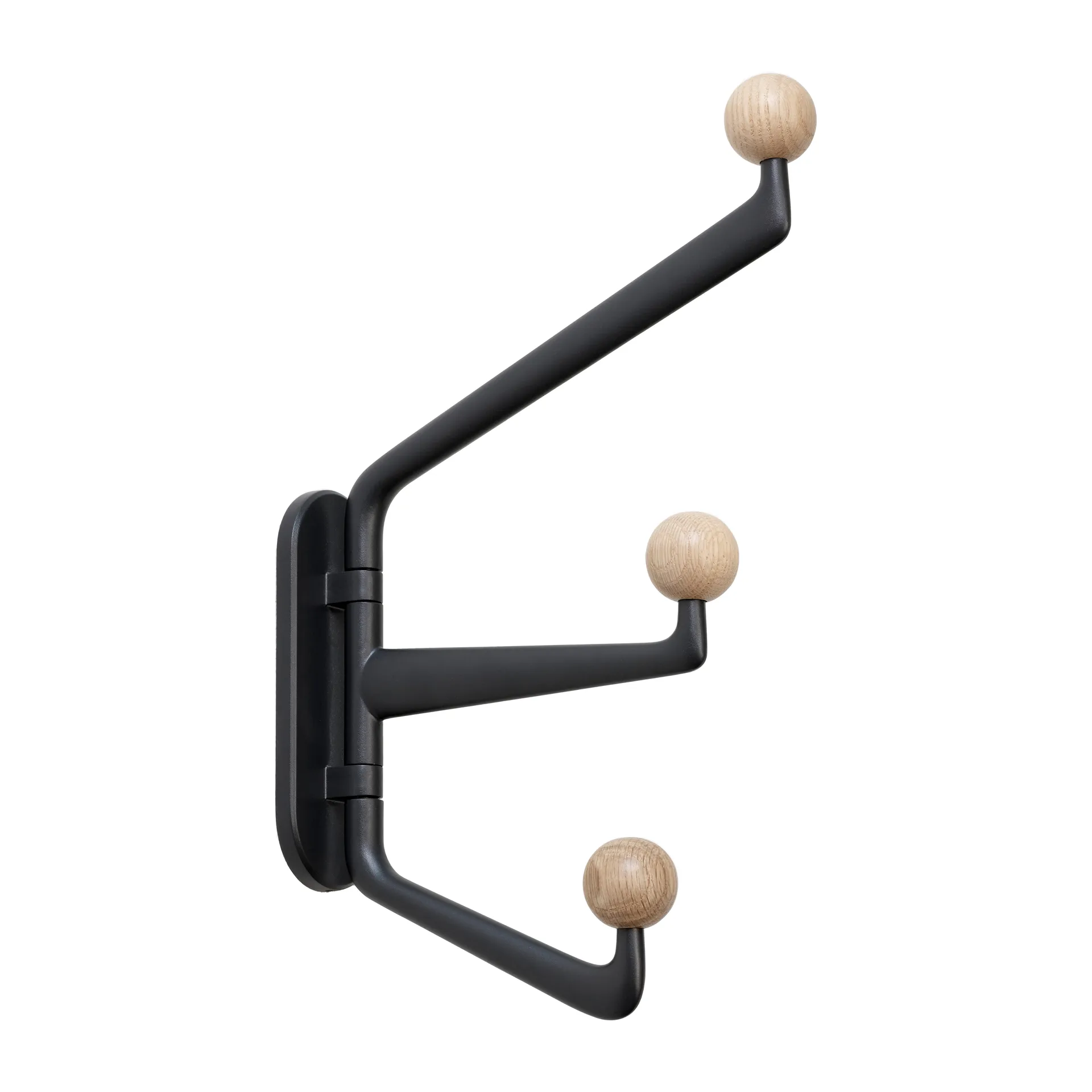 Capture SC75 Haken large 3-armig, Graphite-Oak &Tradition