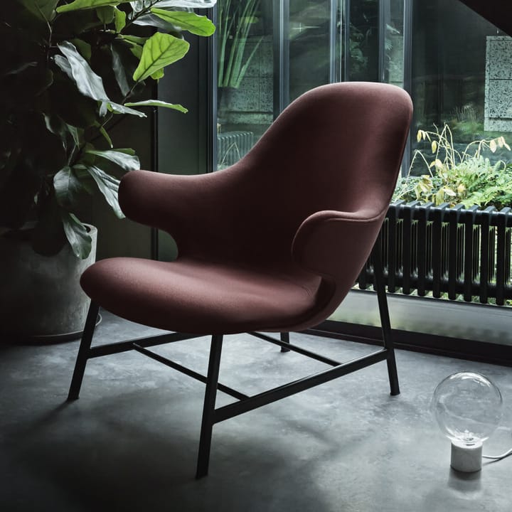Catch JH13 Loungesessel, Divina 944 green-Beine schwarz &Tradition