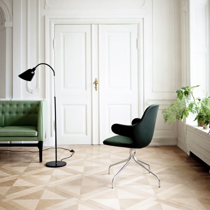 Catch JH2 Bürostuhl, Stoff remix 242 beige/grey, drehgestell black &Tradition