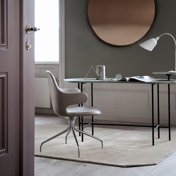 Catch JH2 Bürostuhl, Stoff remix 242 beige/grey, drehgestell black &Tradition