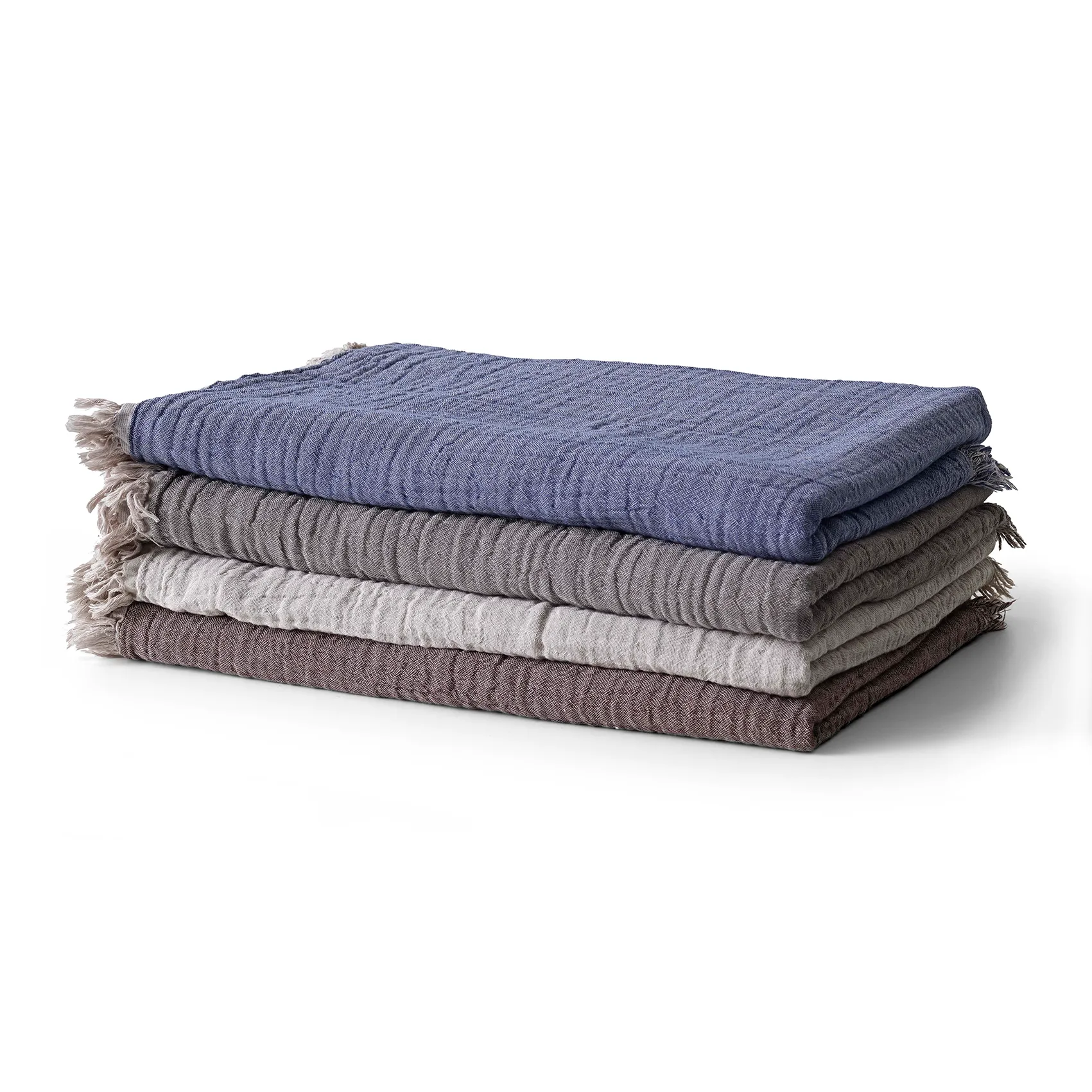 Collect Baumwolldecke SC32 140 x 210cm, Cloud & Milk (beige-weiß) &Tradition