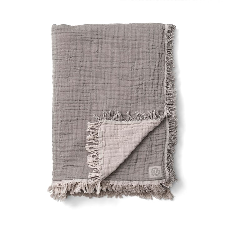 Collect Baumwolldecke SC32 140 x 210cm, Cloud & Slate (beige-grau) &Tradition