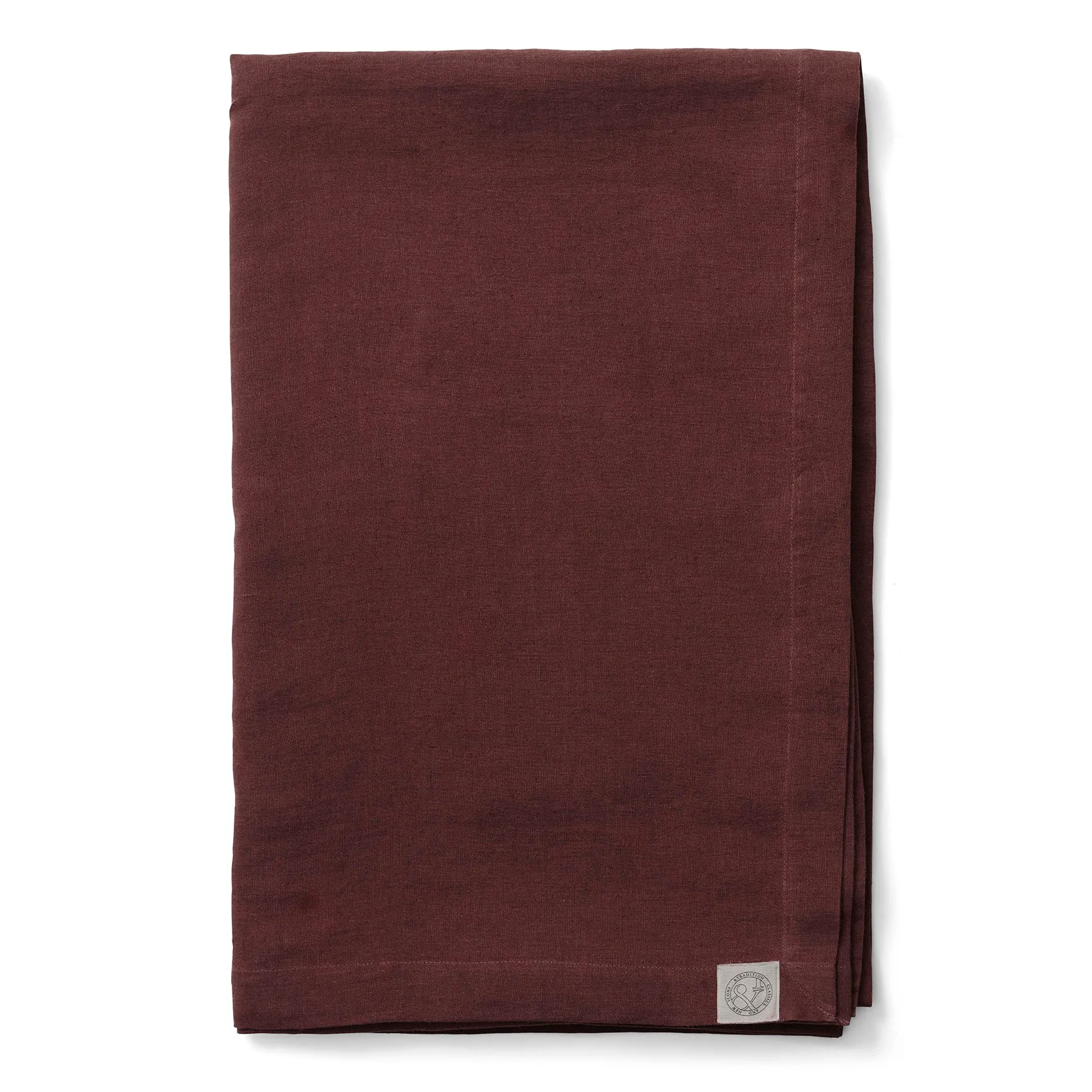 Collect Bettüberwurf SC31 Linen 240 x 260cm, Burgundy (rot) &Tradition