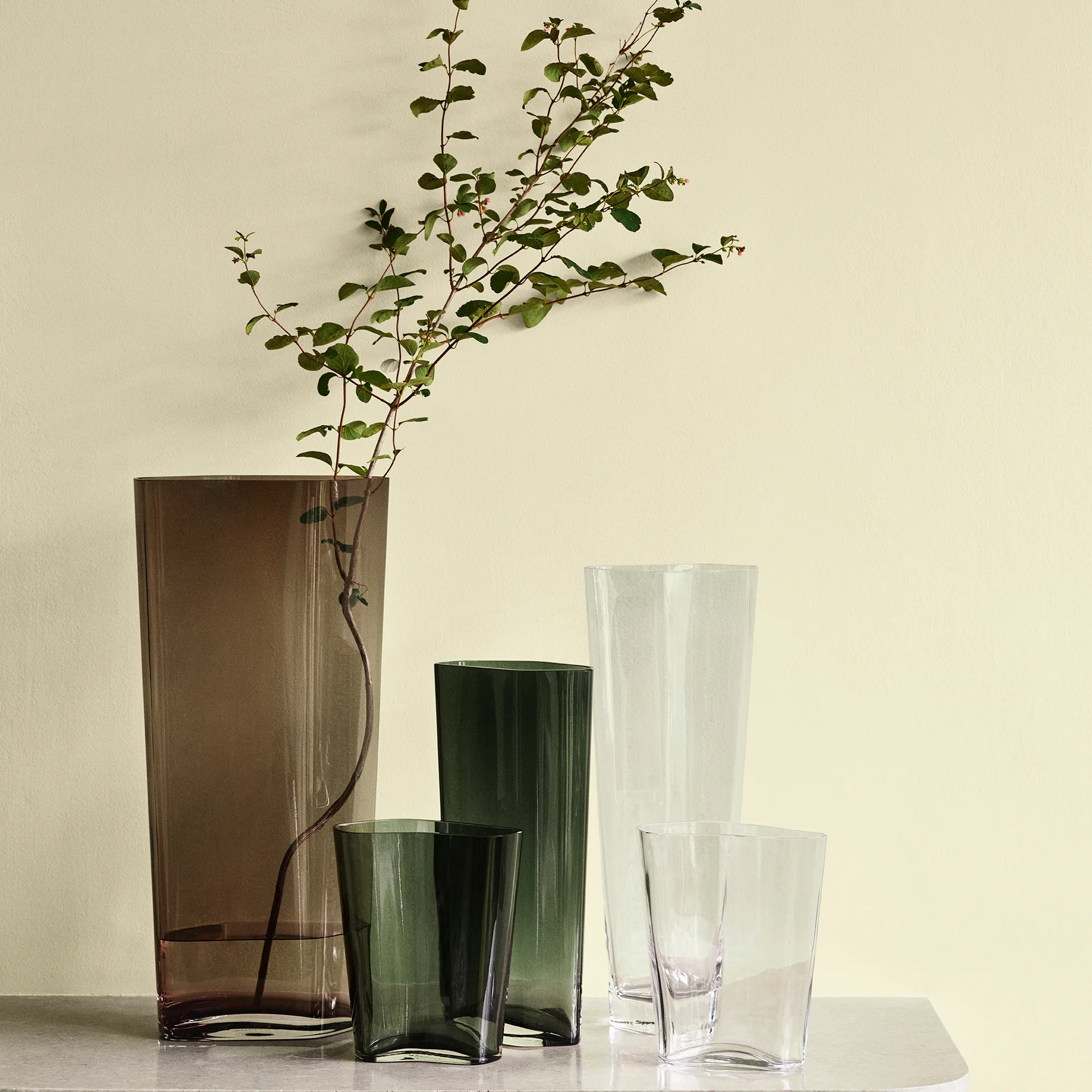 Collect Vase SC35 24cm, Smoke &Tradition
