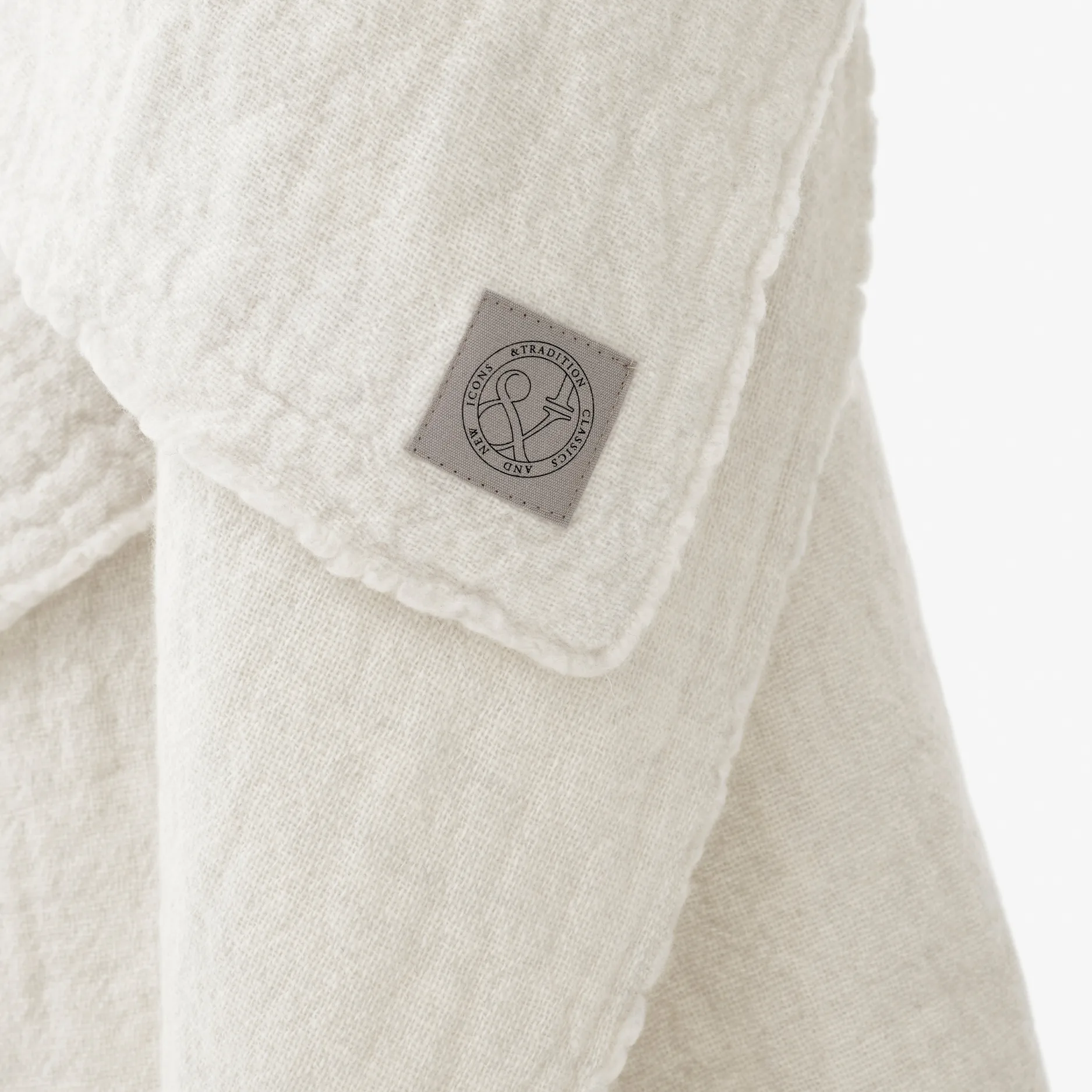 Collect Wolldecke SC34 130 x 180cm, Cloud & Milk &Tradition