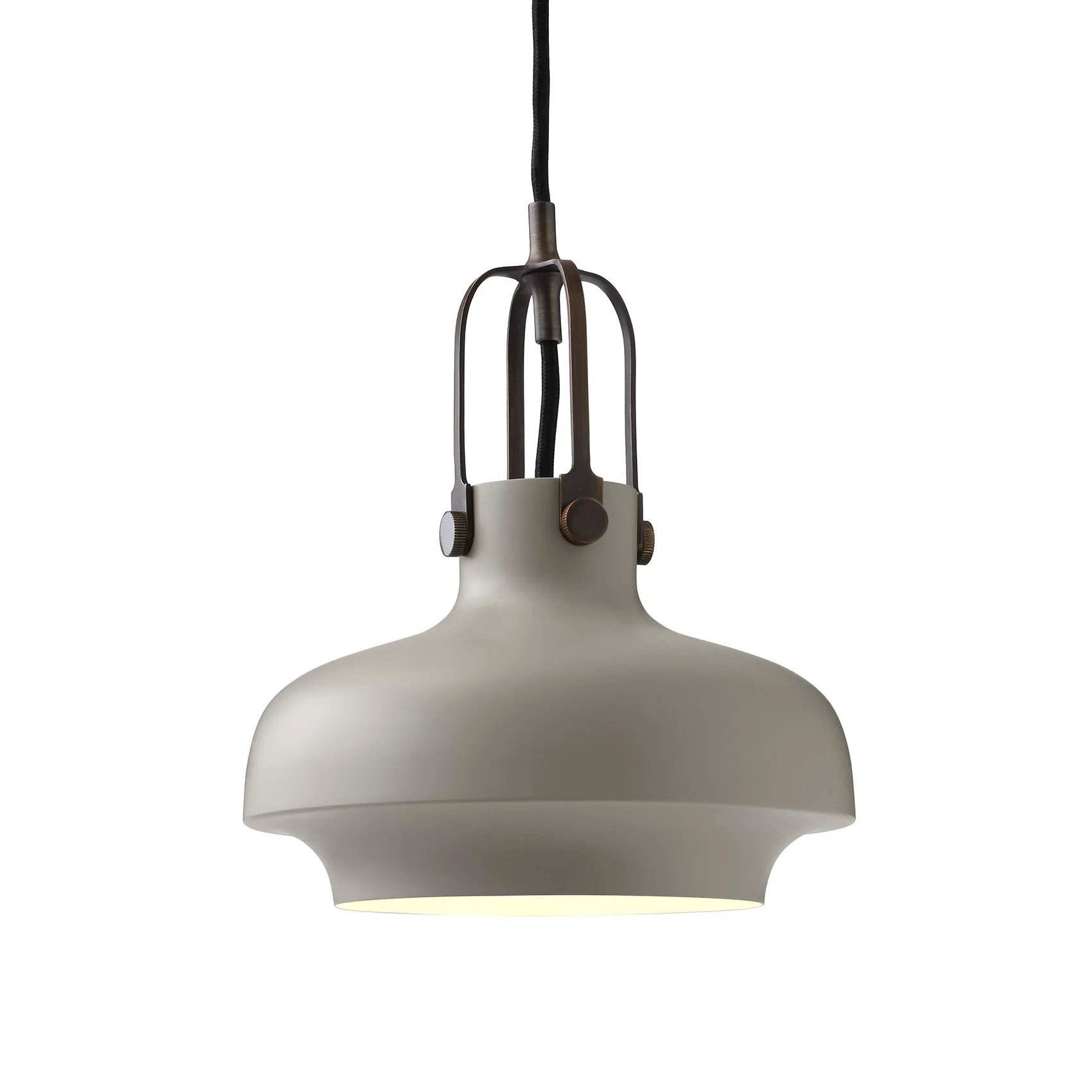Copenhagen Pendelleuchte SC6, Matt stone (grau) &Tradition