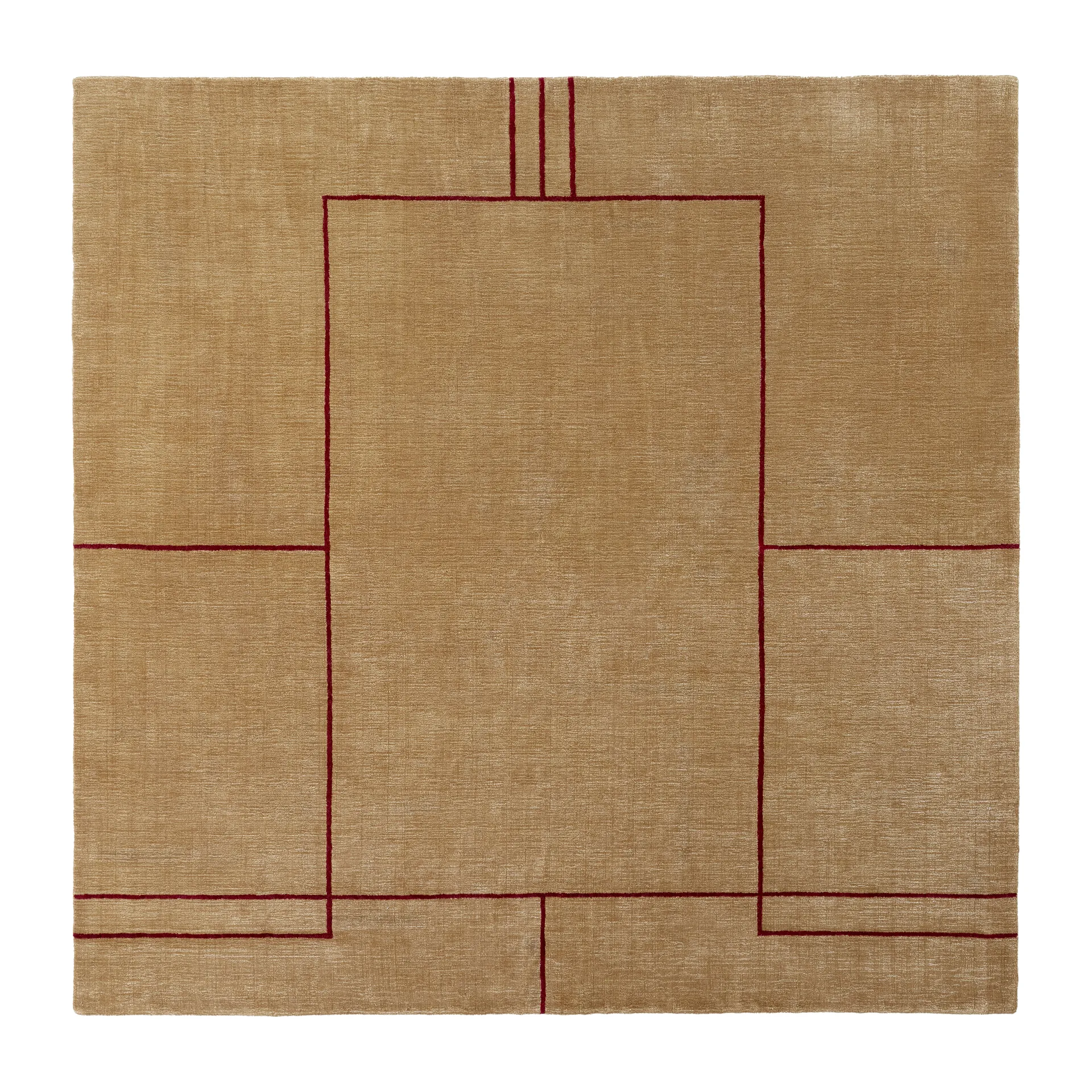 Cruise AP11 Teppich 240 x 240cm, Bombay Golden Brown &Tradition