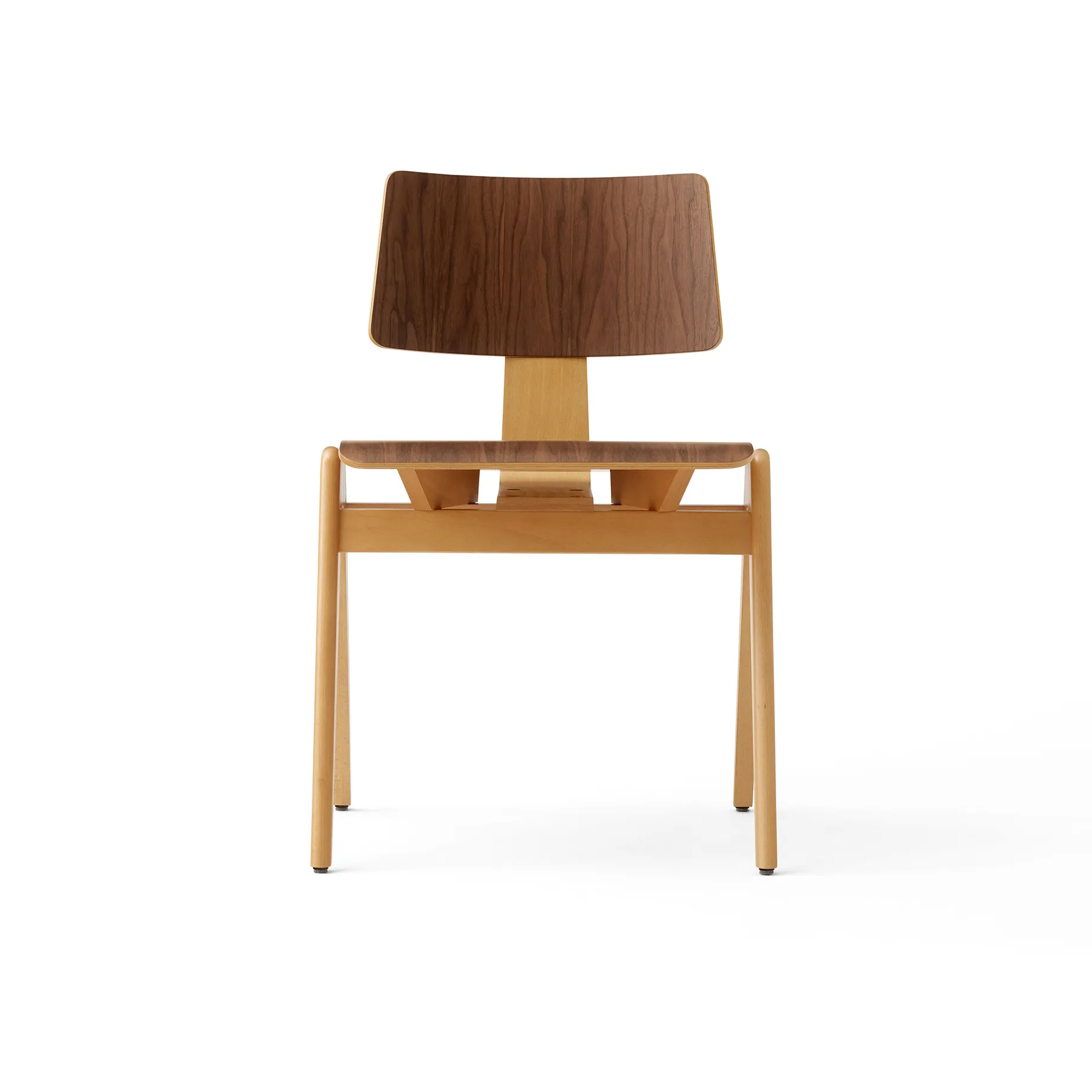 Daystak RD1 Seitenstuhl, Beech-Walnut &Tradition
