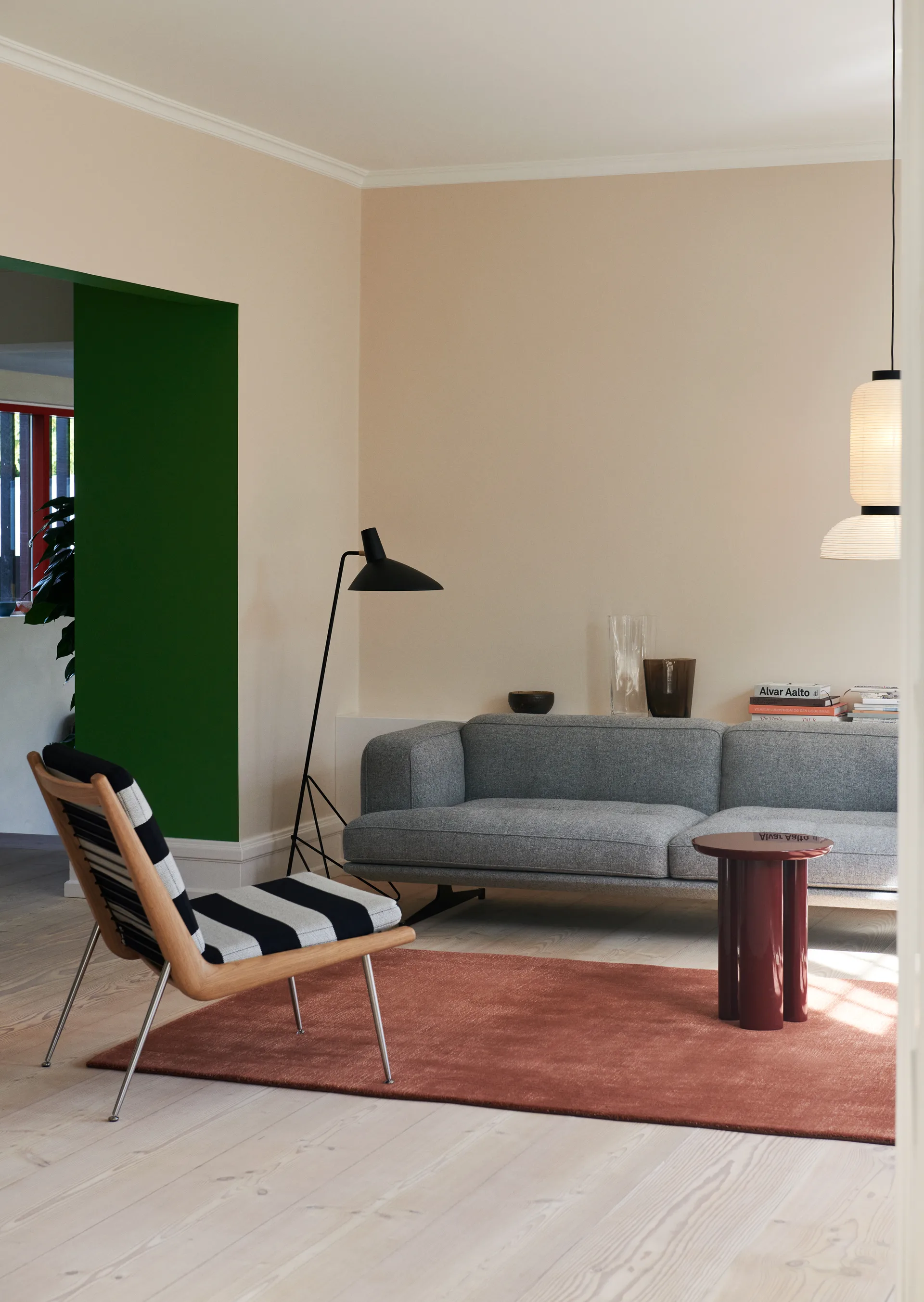 Der Moor AP18 Teppich 170x240 cm, Red Heather &Tradition