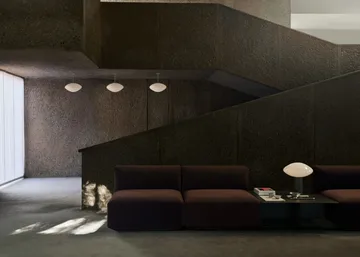 Develius EV3 Couchtisch - Steel stone grey, Ø89x40 cm - &Tradition