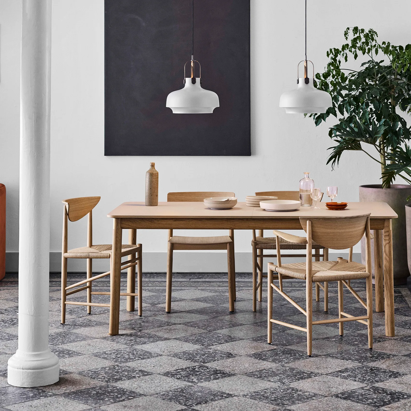 Drawn Stuhl HM3, Eiche geölt &Tradition