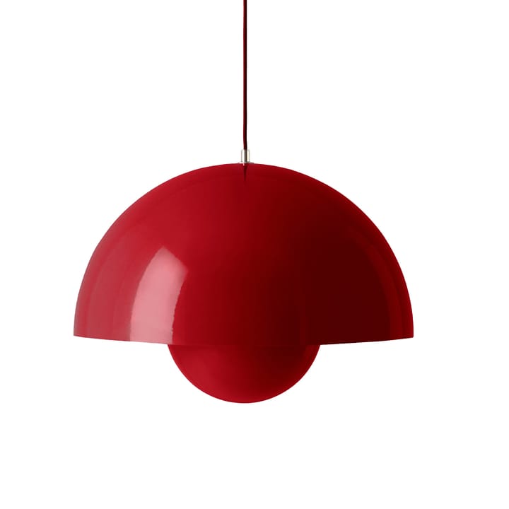 FlowerPot Big VP2 Pendelleuchte - Vermilion red - &Tradition