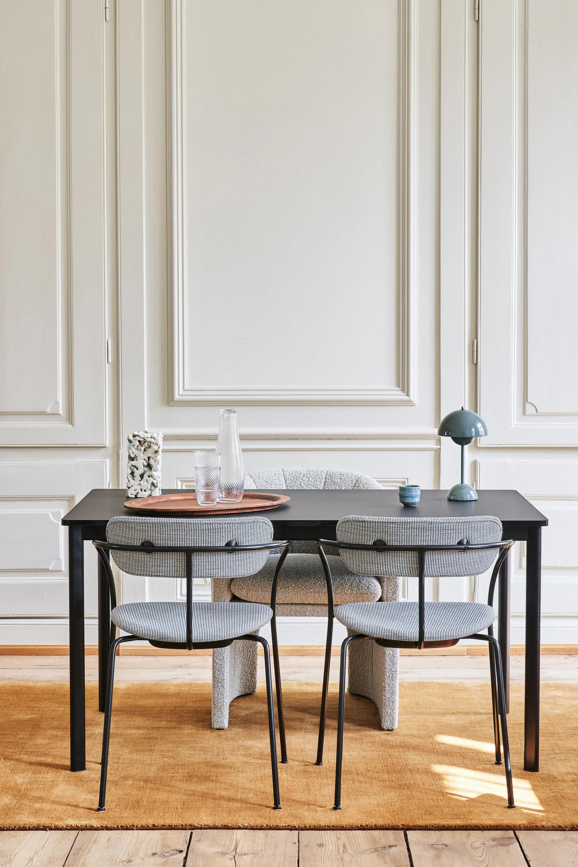 Flowerpot portable Tischleuchte VP9, Light blue &Tradition