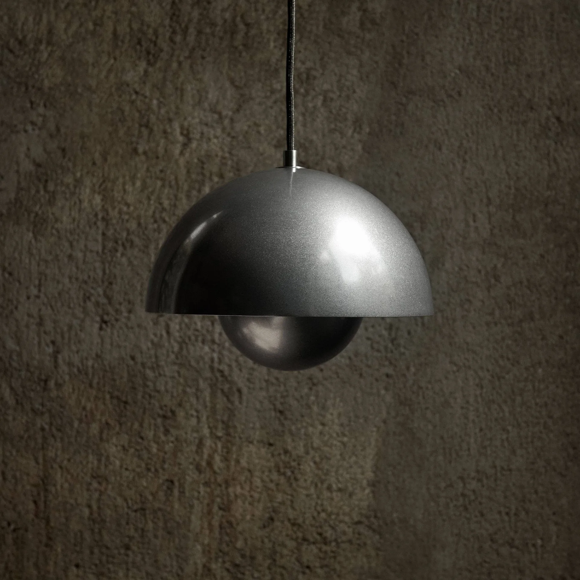 Flowerpot VP1 Pendelleuchte Anniversary Edition, Pewter &Tradition