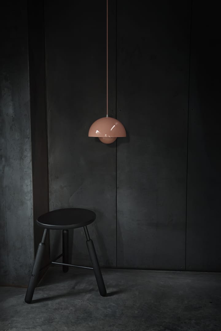 FlowerPot VP1 Pendelleuchte - Beigerot - &Tradition
