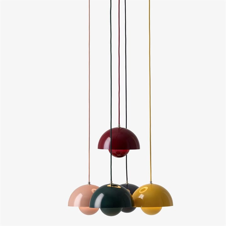 FlowerPot VP1 Pendelleuchte - Beigerot - &Tradition