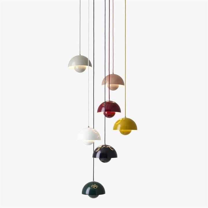 FlowerPot VP1 Pendelleuchte - Beigerot - &Tradition