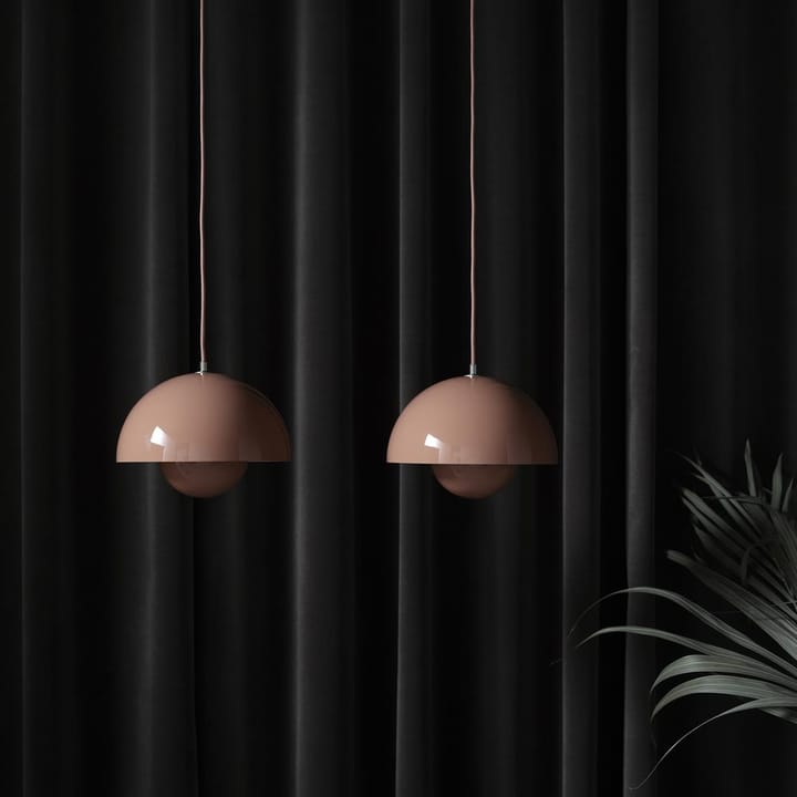 FlowerPot VP1 Pendelleuchte - Beigerot - &Tradition