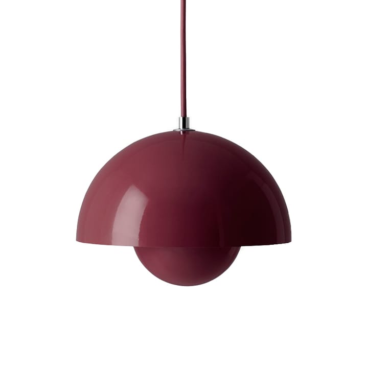 FlowerPot VP1 Pendelleuchte - Dark plum - &Tradition