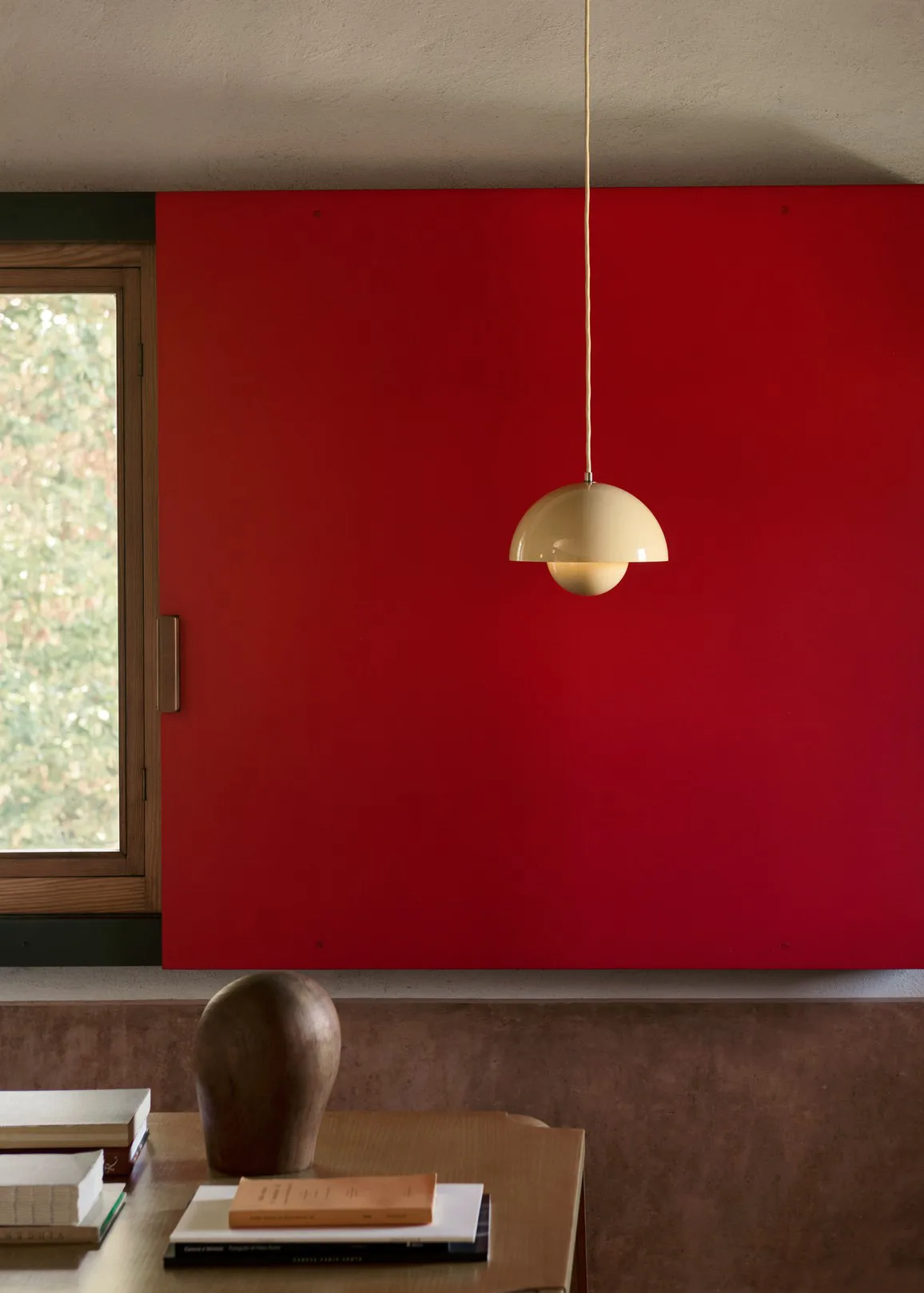 Flowerpot VP1 Pendelleuchte, Ivory &Tradition