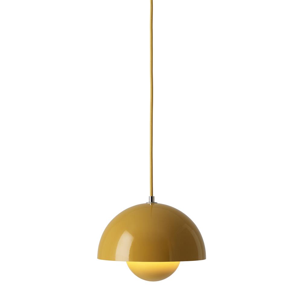 &Tradition Flowerpot VP1 Pendelleuchte Senfgelb