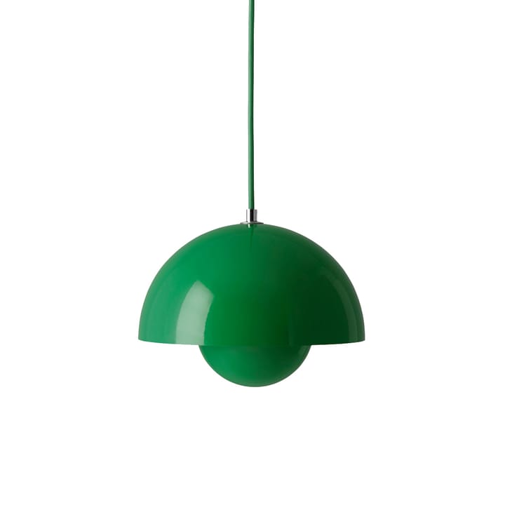 FlowerPot VP1 Pendelleuchte - Signal green - &Tradition