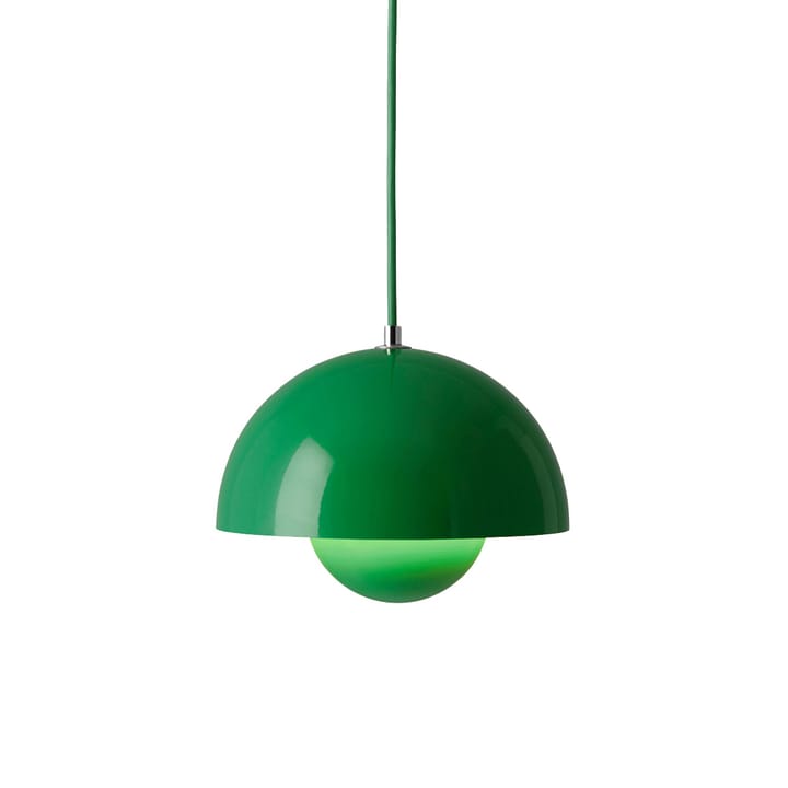 FlowerPot VP1 Pendelleuchte - Signal green - &Tradition