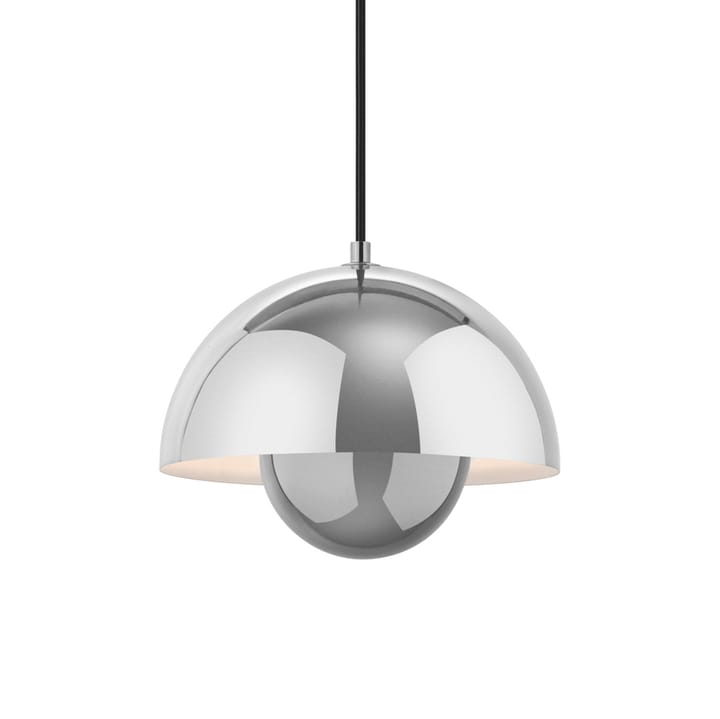 FlowerPot VP1 Pendelleuchte - Stahl poliert - &Tradition
