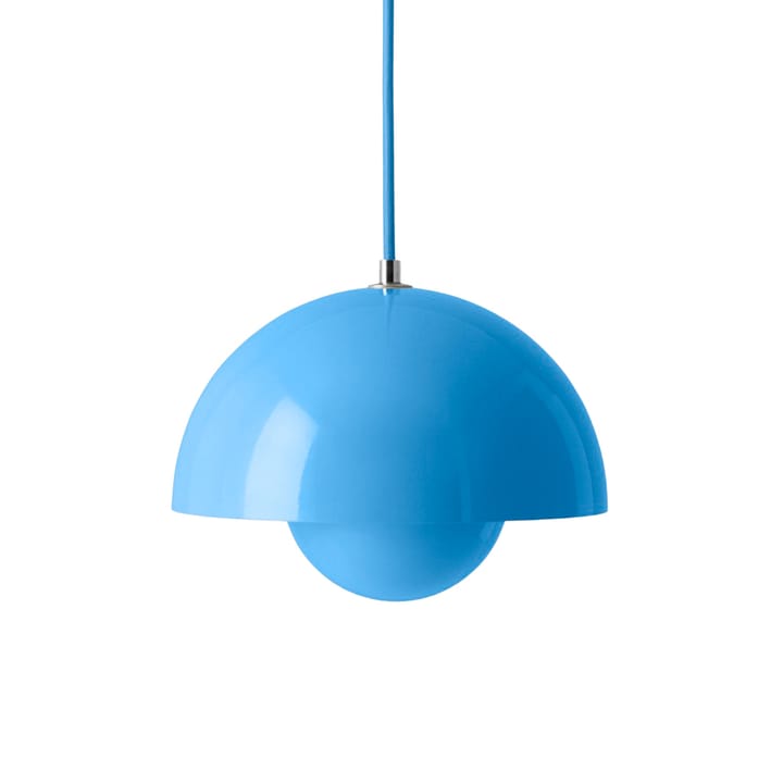 FlowerPot VP1 Pendelleuchte - Swim blue - &Tradition