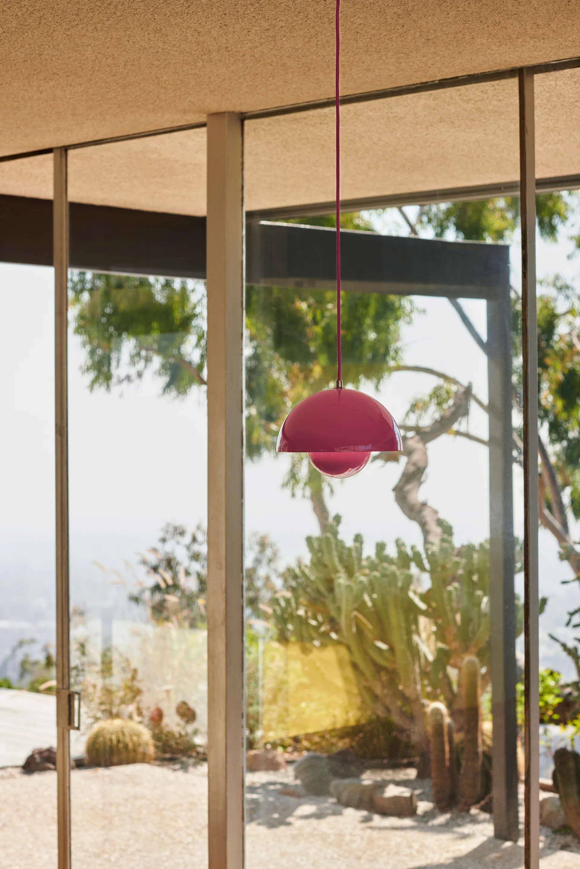 Flowerpot VP1 Pendelleuchte, Tangy pink &Tradition