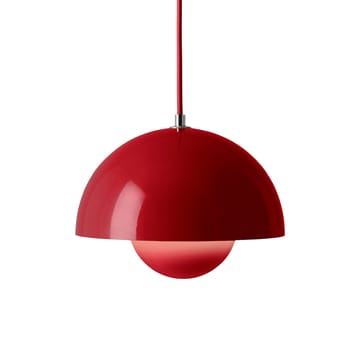 FlowerPot VP1 Pendelleuchte - Vermilion red - &Tradition