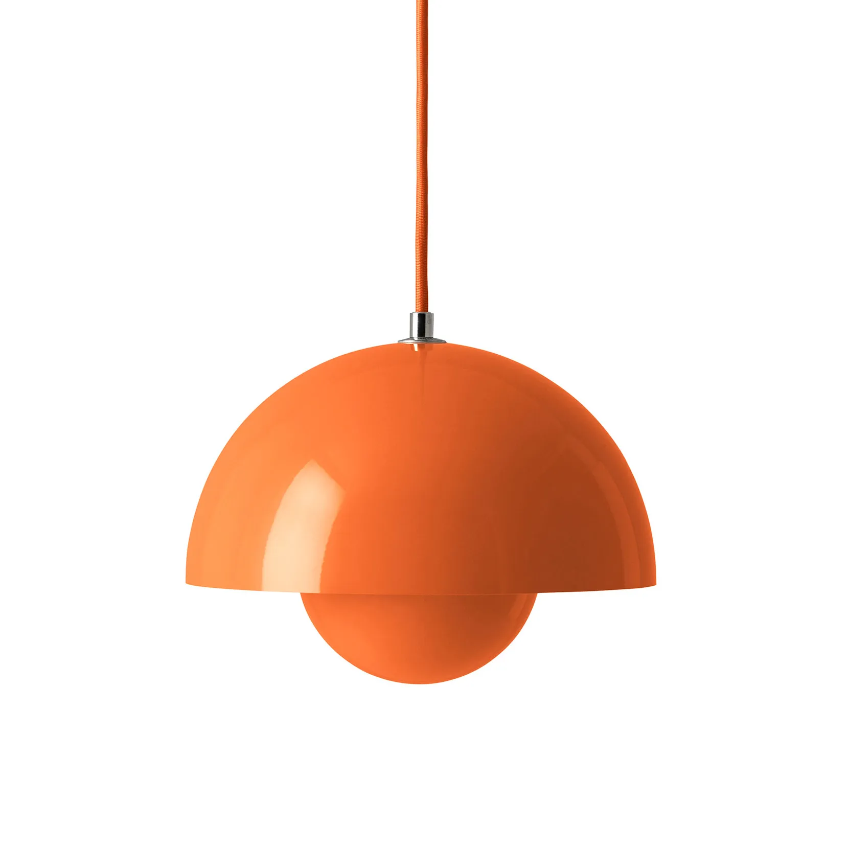 Flowerpot VP1 Pendelleuchte, Zesty orange &Tradition