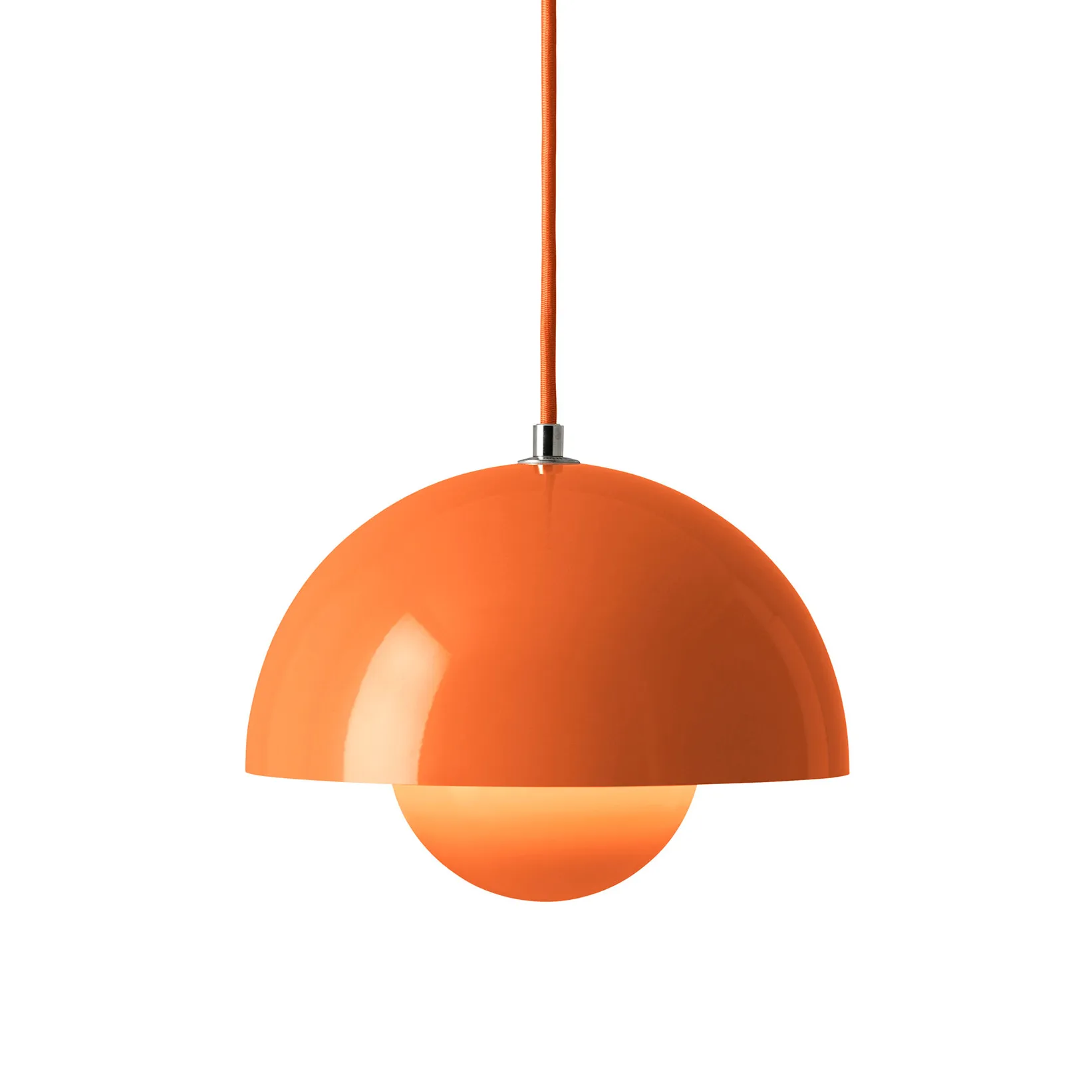 Flowerpot VP1 Pendelleuchte, Zesty orange &Tradition