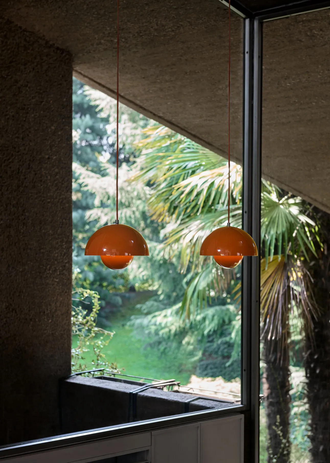Flowerpot VP1 Pendelleuchte, Zesty orange &Tradition