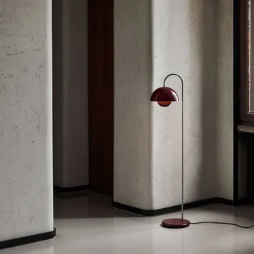 Flowerpot VP12 Stehlampe - Dunkelpflaume - &Tradition