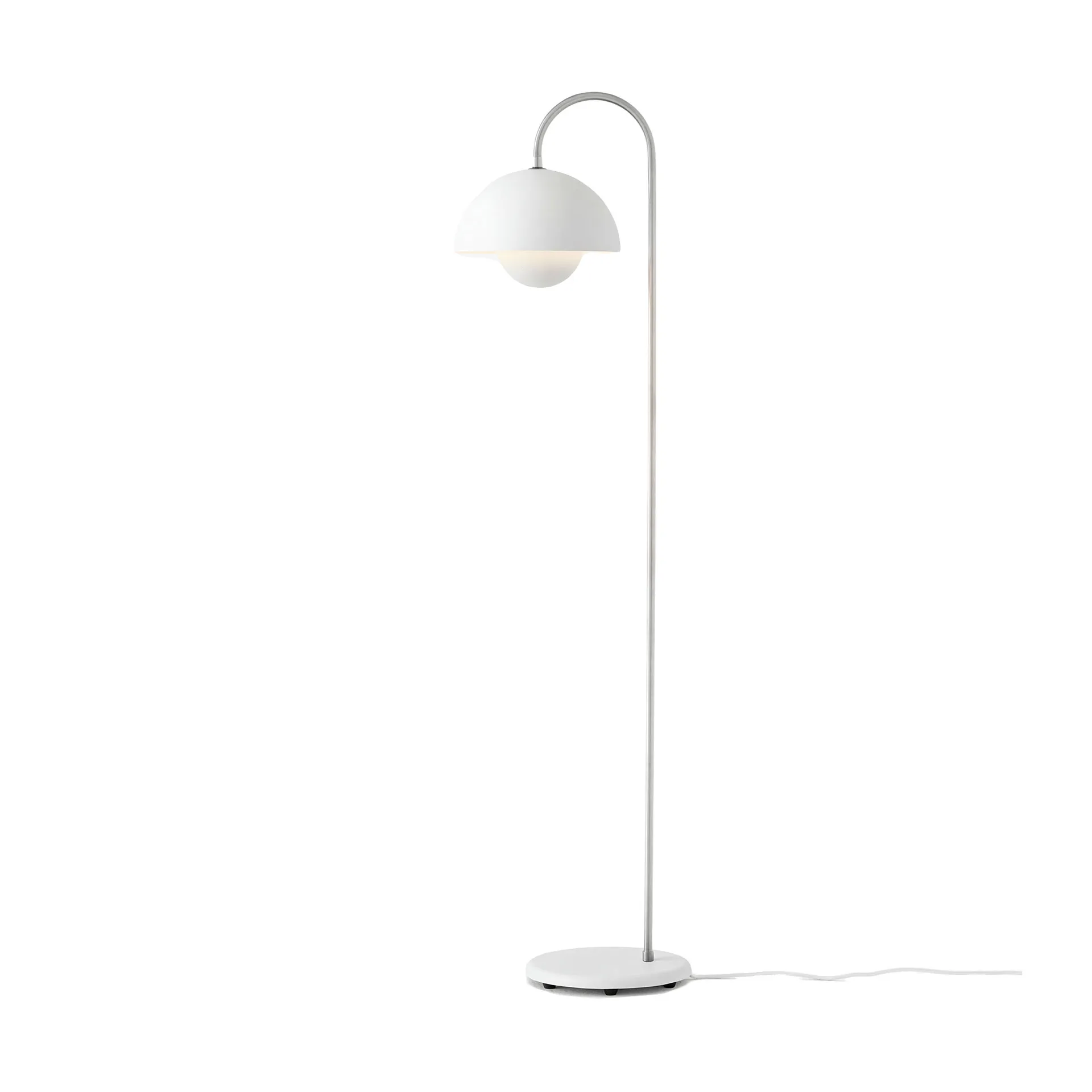 Flowerpot VP12 Stehlampe, Matt white &Tradition