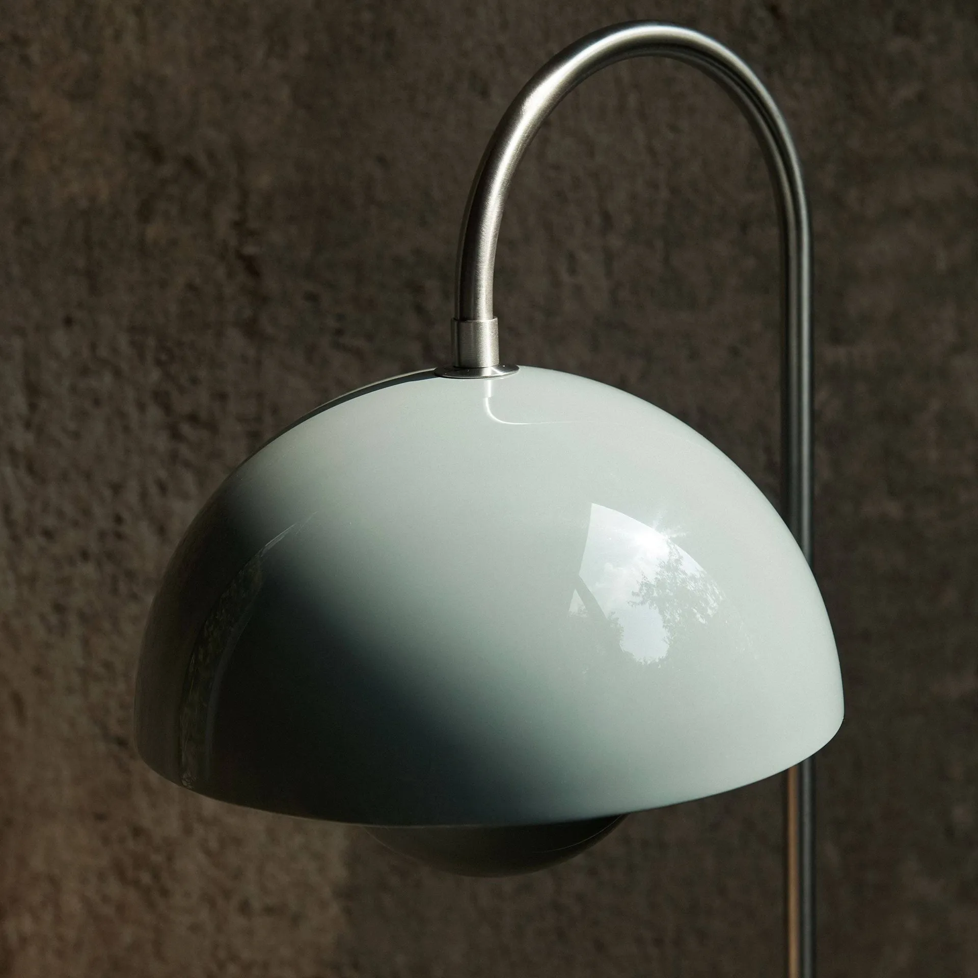 Flowerpot VP12 Stehlampe, Stone blue &Tradition