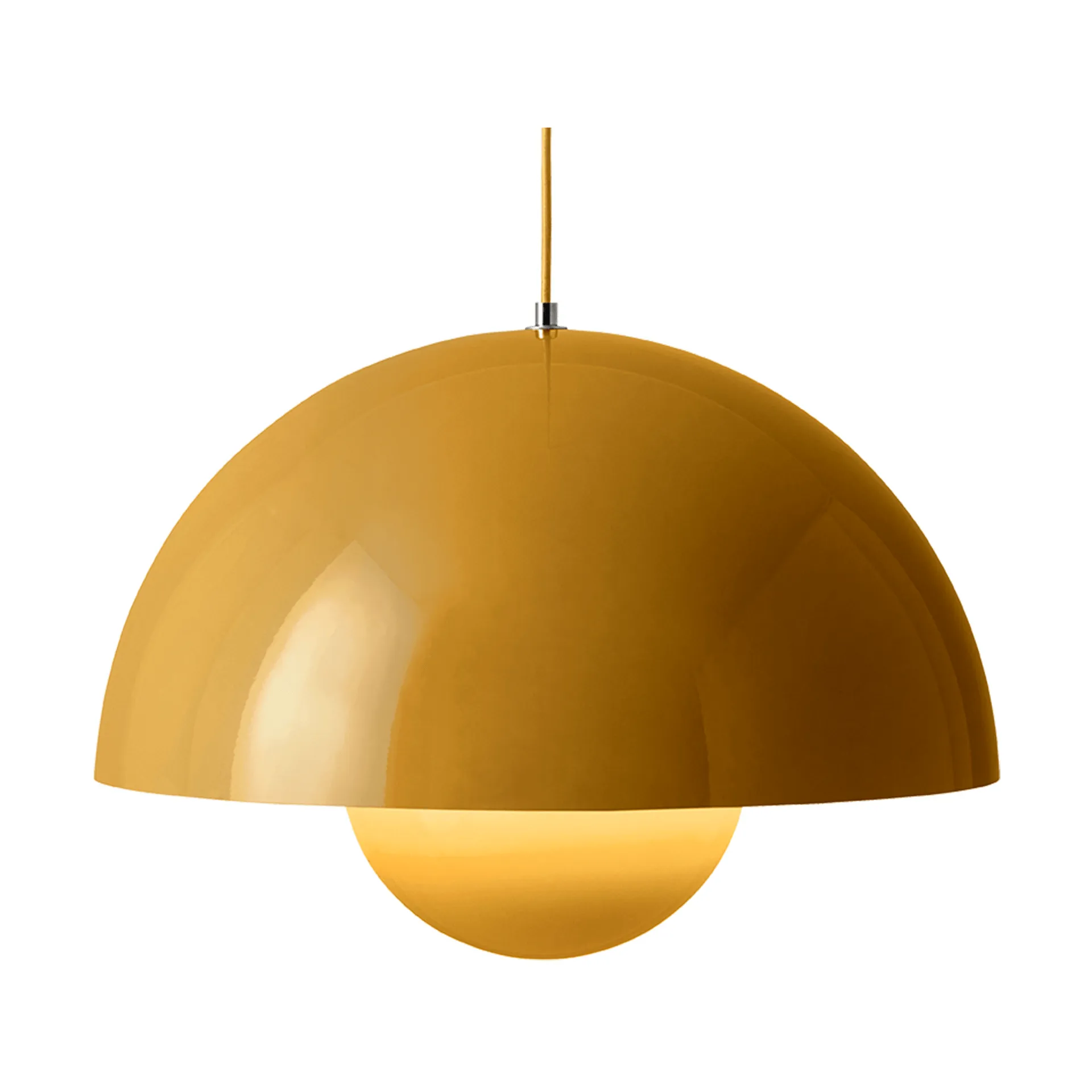 Flowerpot VP2 Big Pendelleuchte, Senf &Tradition