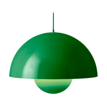Flowerpot VP2 Big Pendelleuchte - Signalgrün - &Tradition