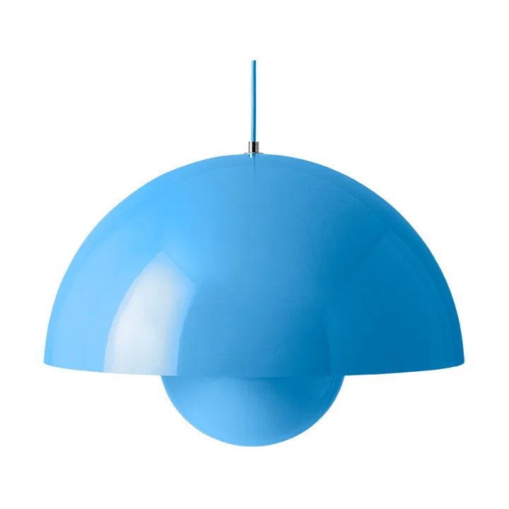 Flowerpot VP2 Big Pendelleuchte - Swim Blue - &Tradition