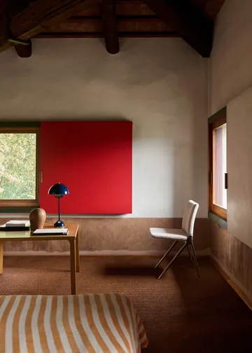 FlowerPot VP3 Tischleuchte - Steel blue - &Tradition